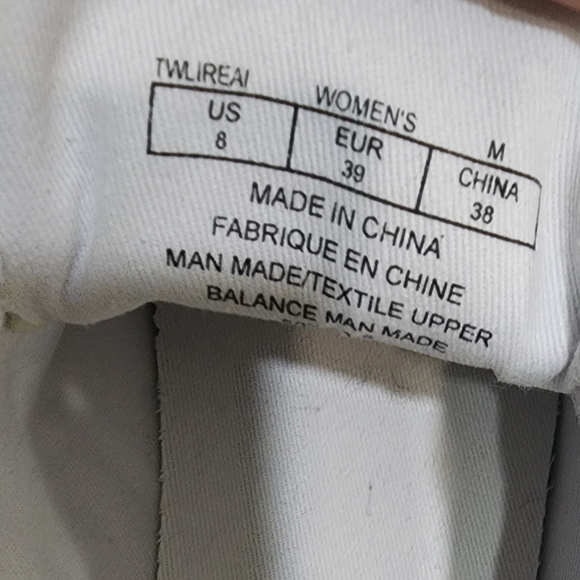 TOMMY HILFIGER white Sneakers US 8W - Picture 4 of 5